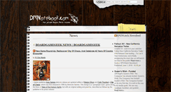 Desktop Screenshot of dmnotebook.com