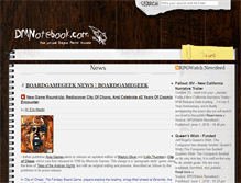 Tablet Screenshot of dmnotebook.com
